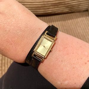 Coach Leather Wrap Watch